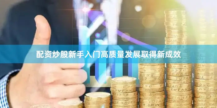 配资炒股新手入门高质量发展取得新成效